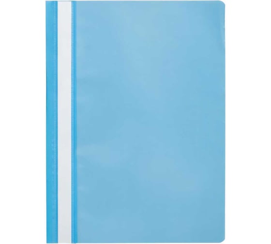 Изображение товара Папка-скоросшиватель Attache Economy 100/110 A4 голубой 10 шт в упаковке 875569