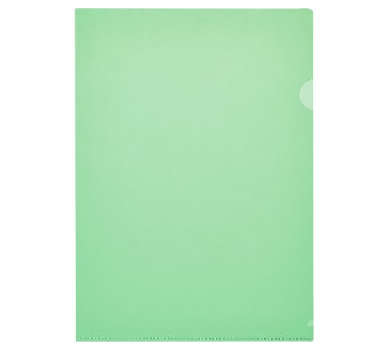 Изображение товара Папка-уголок Attache Economy E-100/334T п/э зеленая 10 шт в упаковке 495374