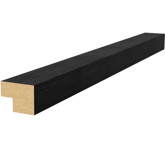 Изображение товара Торцевая рейка Cosca Decor 25x19x2750 мм, МДФ, дуб графит 00-00076258