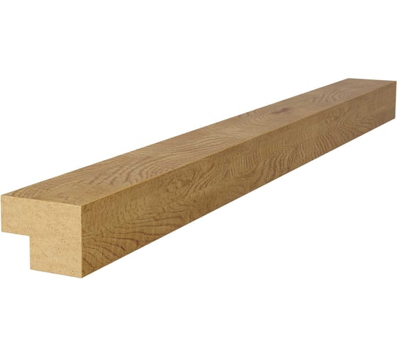 Изображение товара Торцевая рейка Cosca Decor 25x19x2750 мм, МДФ, дуб медный 00-00076261