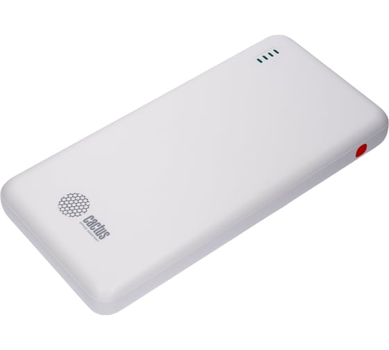 Изображение товара Мобильный аккумулятор CACTUS CS-PBFSBA-10000 10000mAh, 4.5A,USB-A/2xUSB-C, белый 2032365
