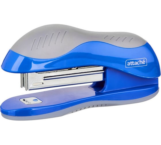 Изображение товара Степлер Attache leader №10, до 15 листов, серо-синий 575358