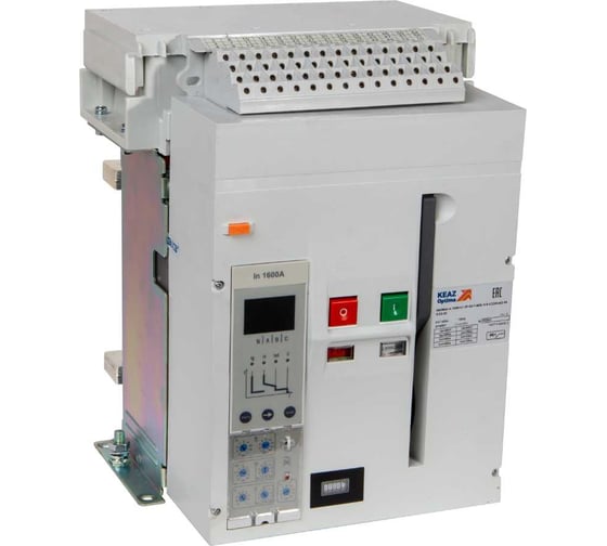 Изображение товара Выключатель автоматический КЭАЗ OptiMat A-630-S1-3P-50-F-MR5.0-B-C2200-M2-P00-S2-03 275042