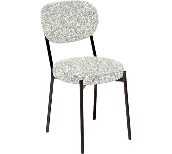 Изображение товара Комплект стульев KENNER 301SD черный/серебристый B06 2 шт 324309