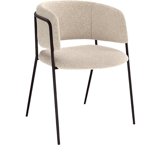 Изображение товара Комплект стульев KENNER 303SD черный/бежевый B01 2 шт 324304