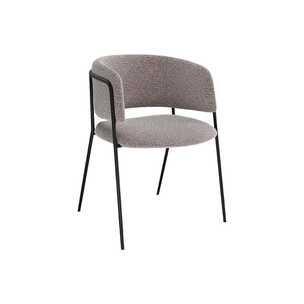 Изображение товара Комплект стульев KENNER 303SD черный и капучино 2 шт