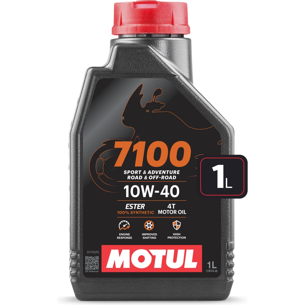 Изображение товара Моторное масло MOTUL 7100 4T 10W40 1 л 112874