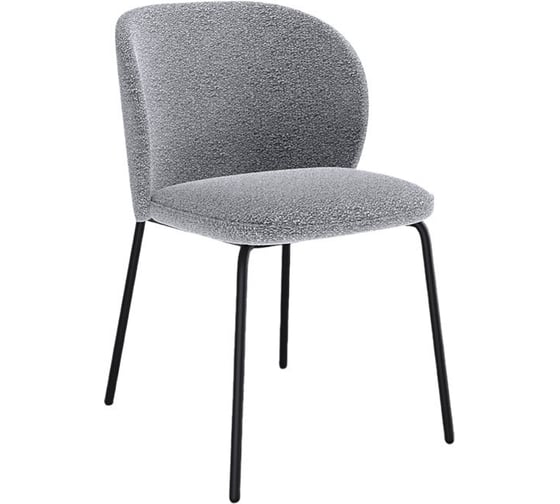 Изображение товара Комплект стульев KENNER 304SD черный/серый B12 2 шт 324315