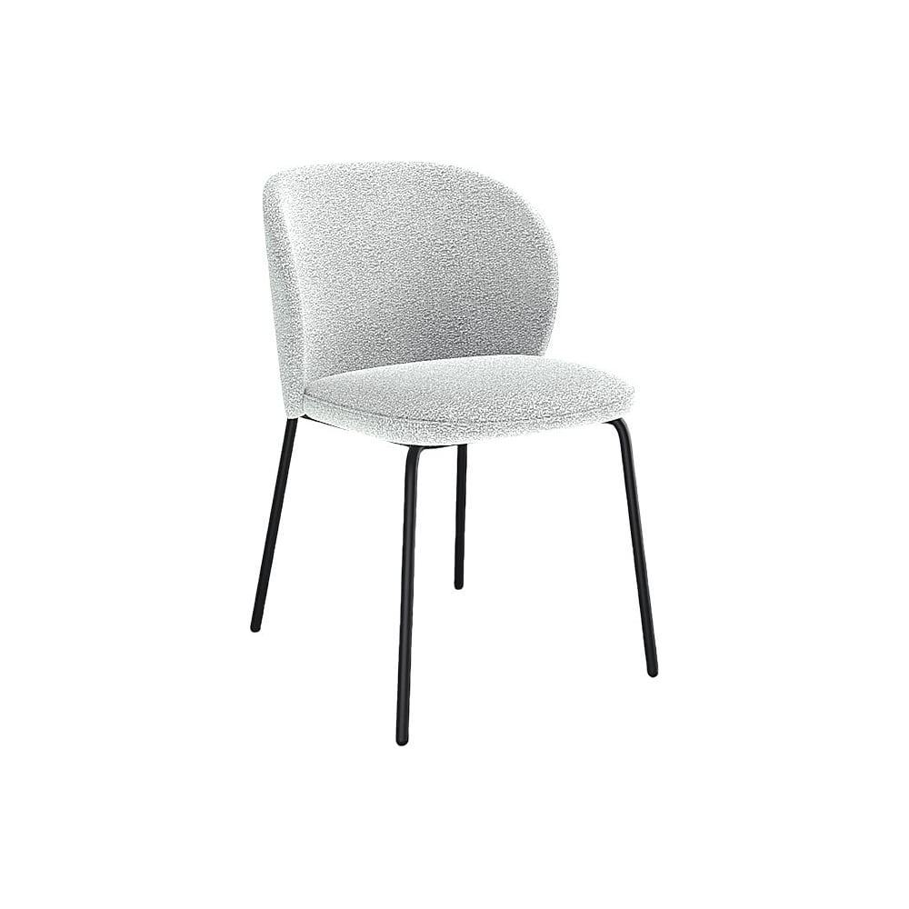 Изображение товара Комплект стульев KENNER 304SD черный и серебристый современный дизайн