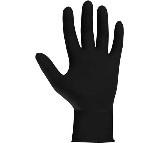 Изображение товара Нитриловые перчатки (20%) MASTER "OPTISAFE" черные, XL, 100 шт 402-962