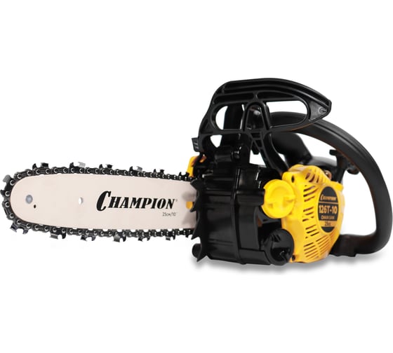 Изображение товара Бензопила Champion 3/8-1,3-40E (1,15 кВт, 25,4см3, 3,2 кг) 126T-10