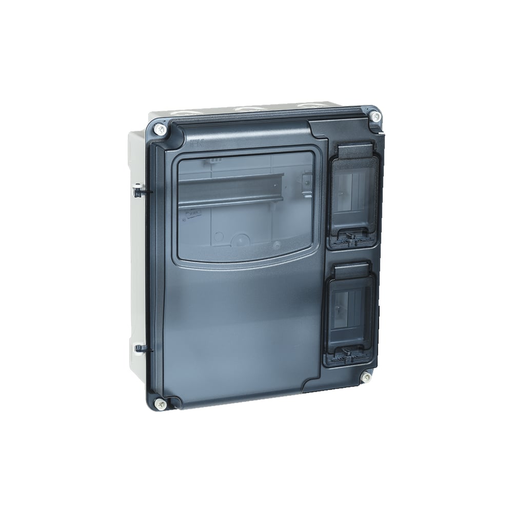 Изображение товара Корпус IEK ЩУРн-П 3/6 IP66 пластиковый навесной для электрощитков