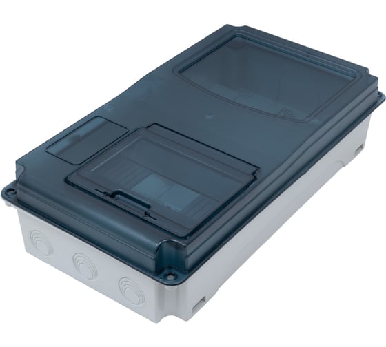 Изображение товара Корпус IEK ЩУРн-П 3/12, IP66, PC, LIGHT, пластиковый MSP3-N-12-66-L