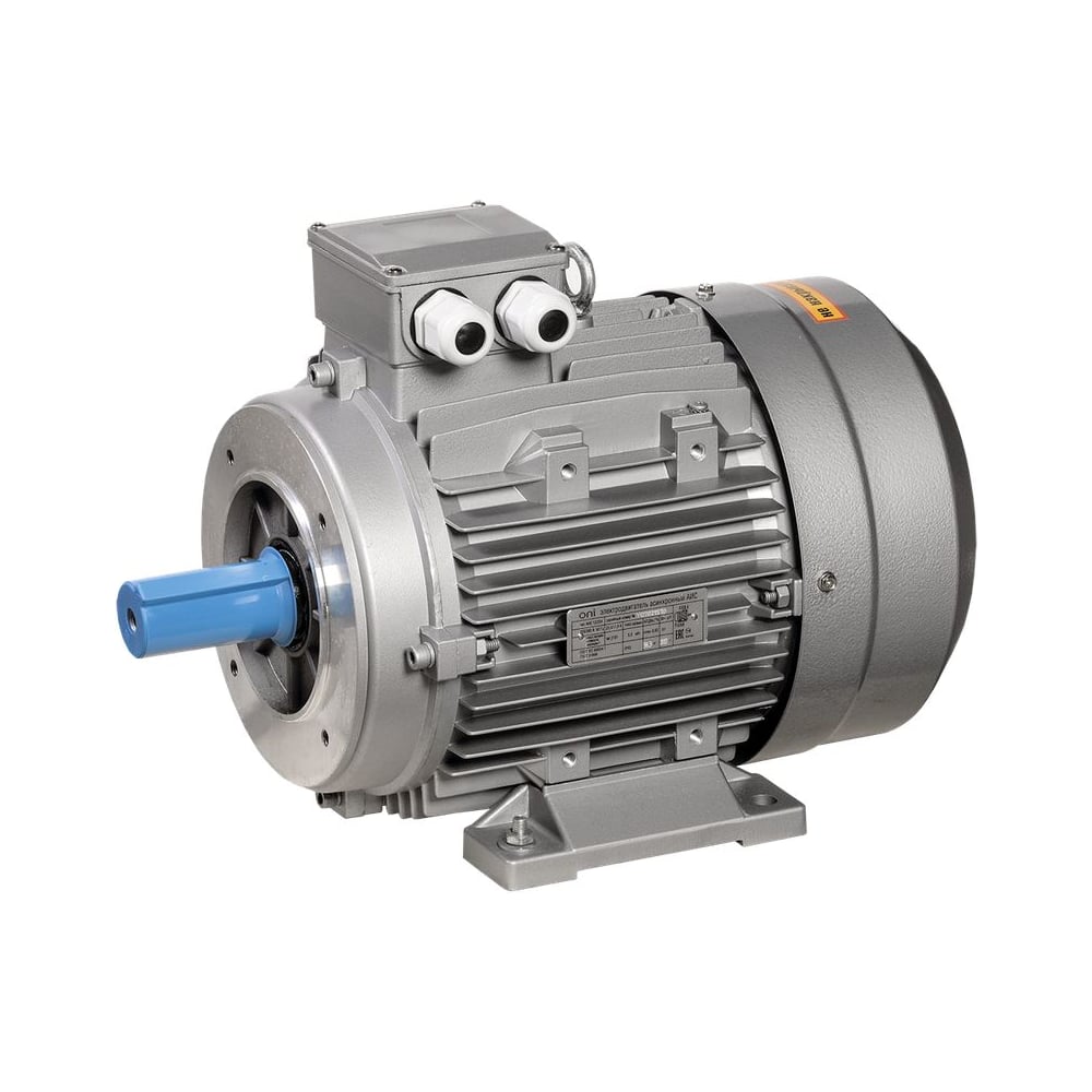 Изображение товара Трехфазный электродвигатель ONI АИС 56C4 0,12 кВт 1500 об/мин IP55