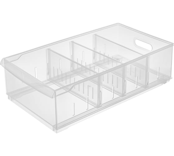 Изображение товара Универсальный контейнер Econova Rolly 11,5 л, 242x450x129 мм бесцветный 433217401