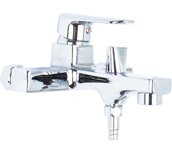 Изображение товара Смеситель для ванны DORON DВ 2233-10L, шаровый, хром, излив короткий, лейка 1 режим 011989