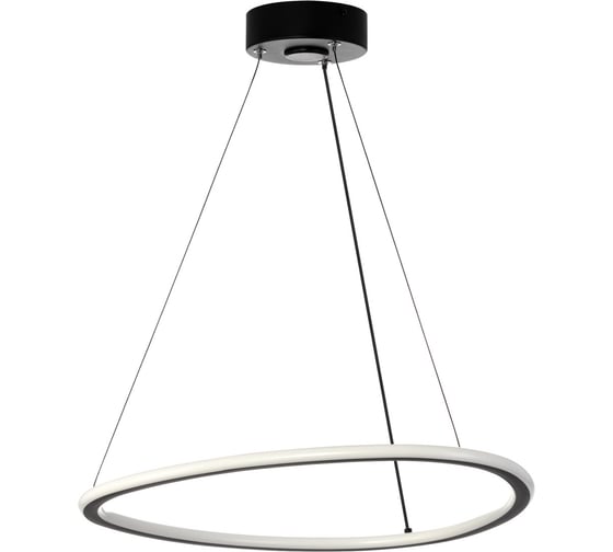 Изображение товара Люстра подвесная с пультом Citilux TRIO LED Чёрная CL215B051