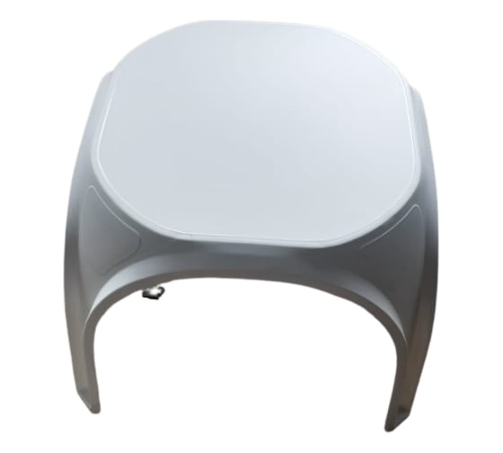 Изображение товара Столик к шезлонгу TWEET круглый, белый TSHW1