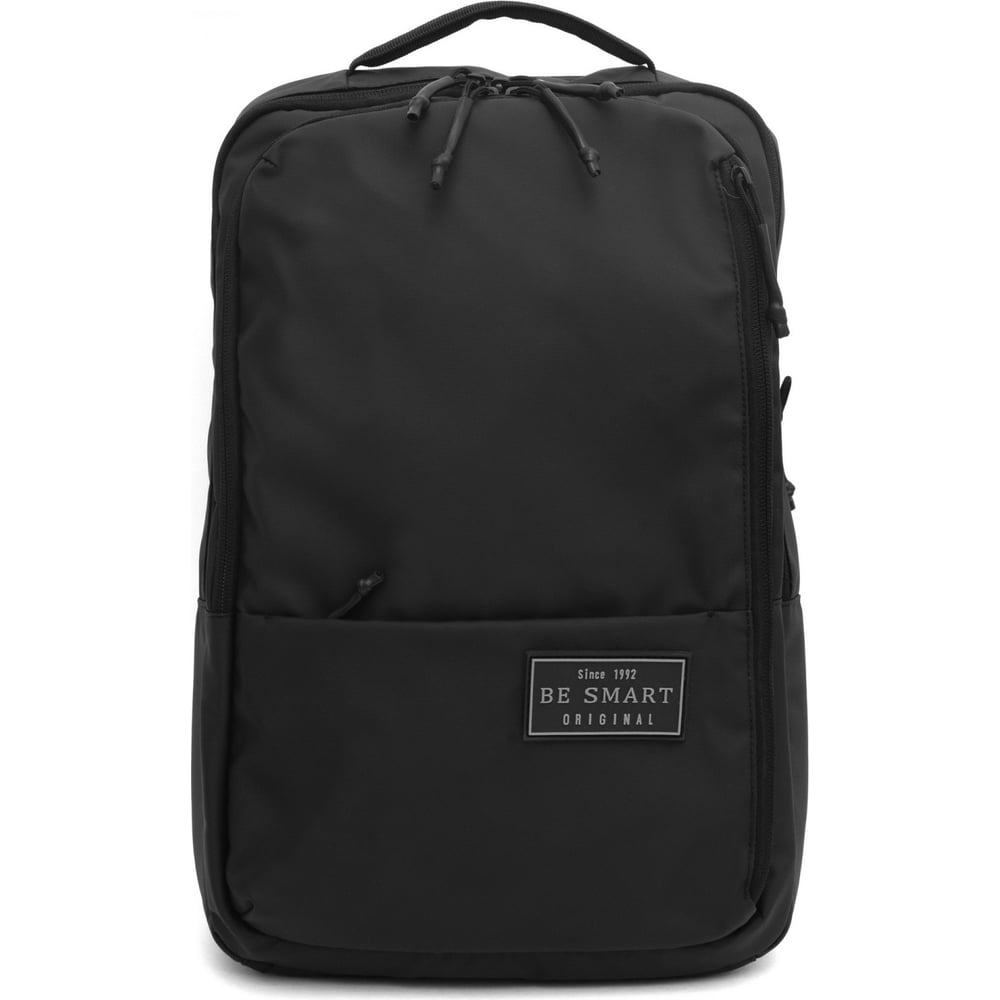 Рюкзак Be smart рюкзак мужской из натуральной artego на молнии городской чёрный