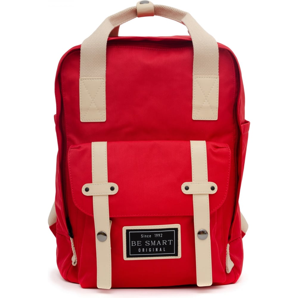 Рюкзак Be smart рюкзак школьный на молнии 5 наружных карманов розовый