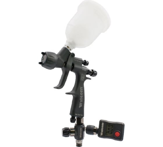 Изображение товара Миникраскопульт WALCOM EGO CARBONIO НTE 1,0, 2 верхних бачка объёмом 0.075 и 0.18 л 703010