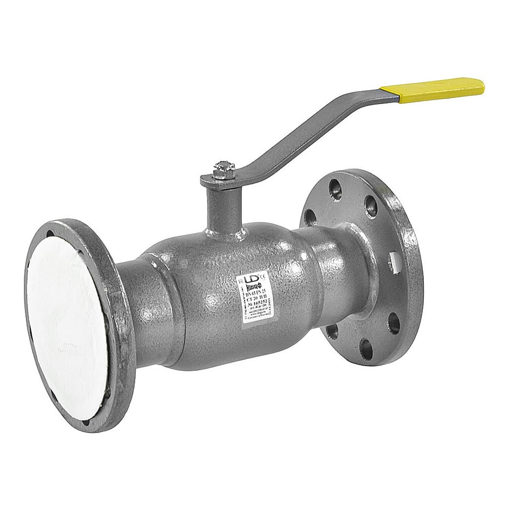 Изображение товара Кран шаровой LD Ду65 Ру25 полнопроходной фланцевый сталь 065.025.П/П.02