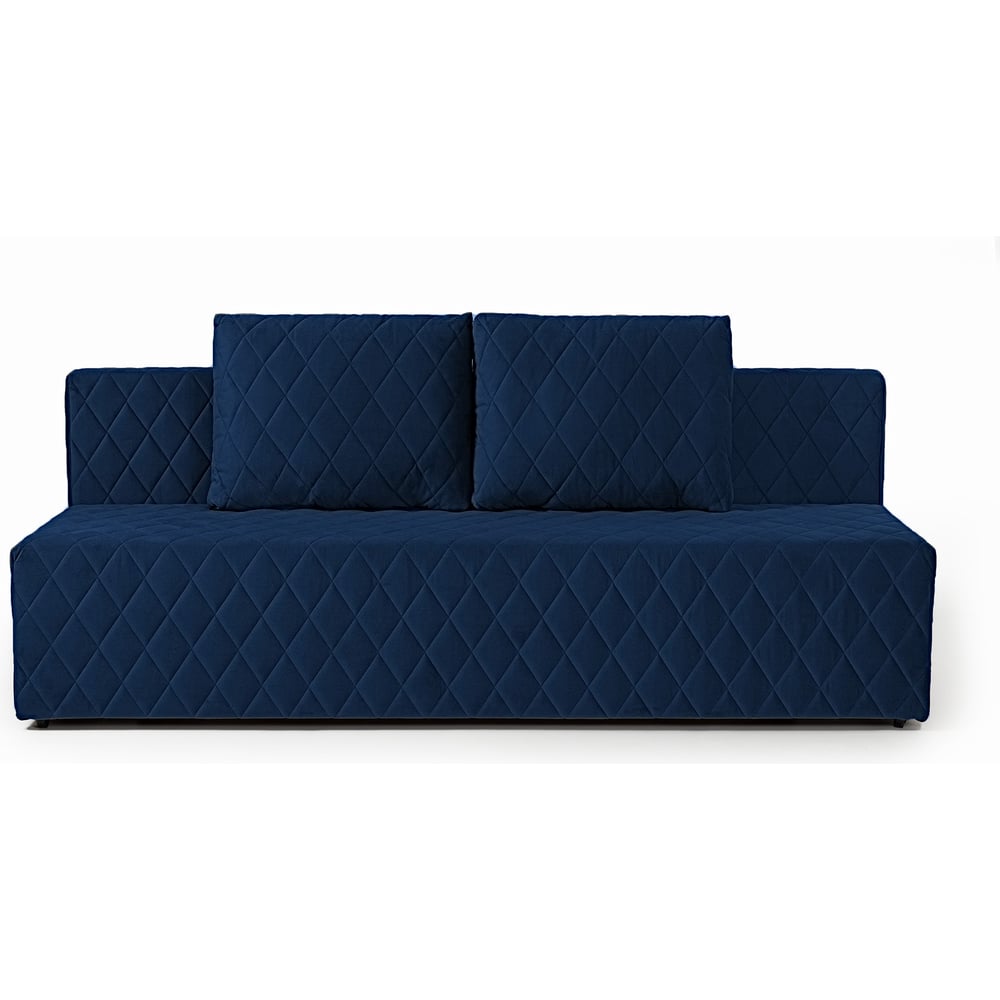 Изображение товара Диван-кровать Divan24 Марбелья двуспальный раскладной синий велюр