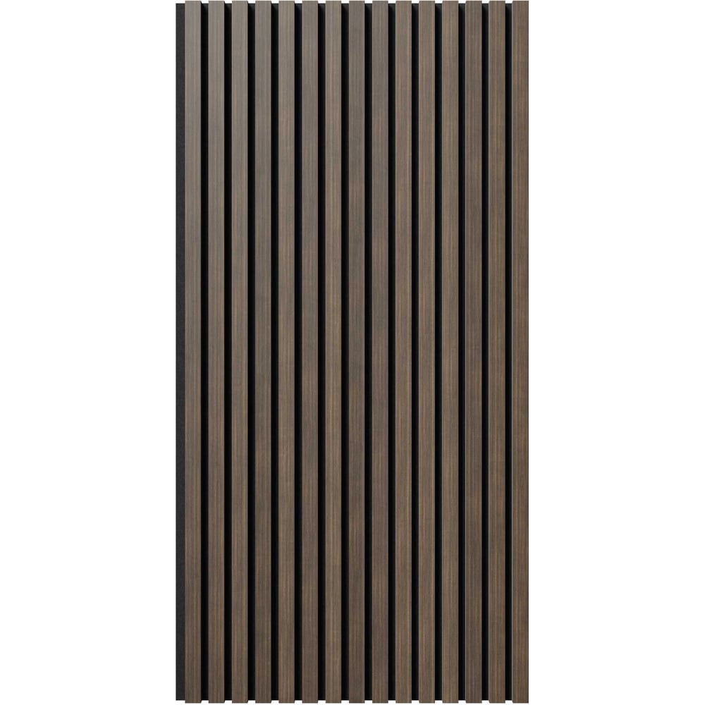 Изображение товара Акустическая панель Cosca Decor черный войлок 1200x600 мм шпон дуб маррон