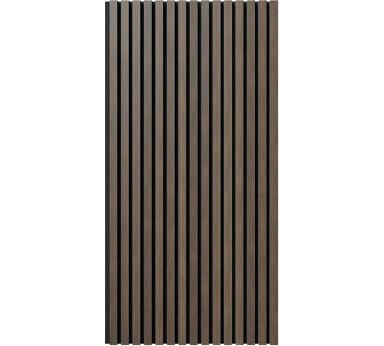 Изображение товара Акустическая панель Cosca Decor черный войлок, 1200x600x21 мм, шпон дуб маррон 00-00078917
