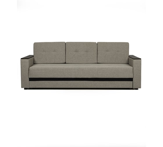 Изображение товара Диван-кровать Divan24 Мичиган бежевый рогожка с подлокотниками раскладной еврокнижка 70310353