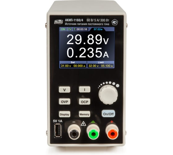 Изображение товара Источник питания АКИП 1160/2 АКИП-1160/2