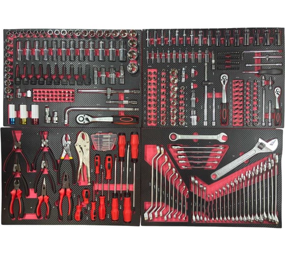 Изображение товара Набор ложементов для инструментальной тележки Great Wolf GWA-321R