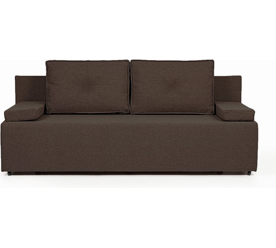 Изображение товара Диван-кровать Divan24 Турин лайт кофейный двуспальный раскладной для дома 70020021