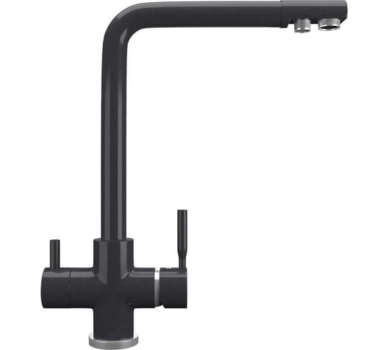 Изображение товара Кухонный смеситель MAUNFELD темно-серый MFQT-16DGR