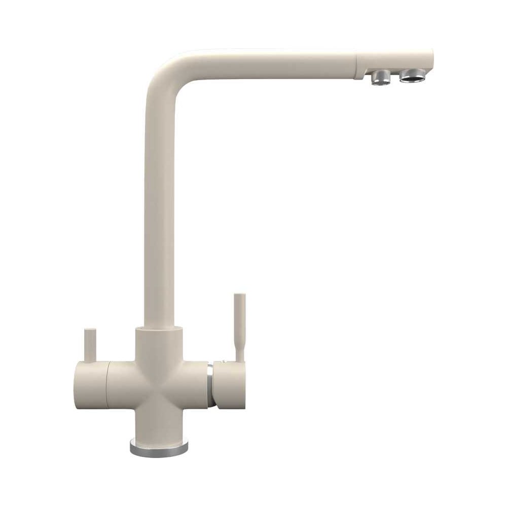 Изображение товара Кухонный смеситель MAUNFELD MFQT-16LBG светло-бежевый современный однорычажный