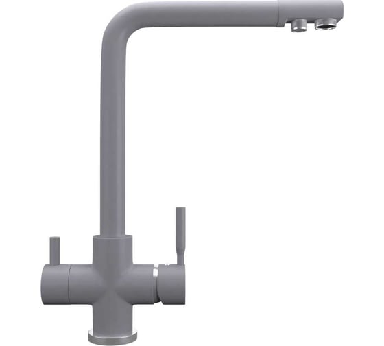 Изображение товара Кухонный смеситель MAUNFELD светло-серый MFQT-16LGR