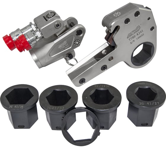 Изображение товара Комплект гидравлического кассетного ключа ATW (41-27 мм.) 232-2328 Нм TTBS-K2