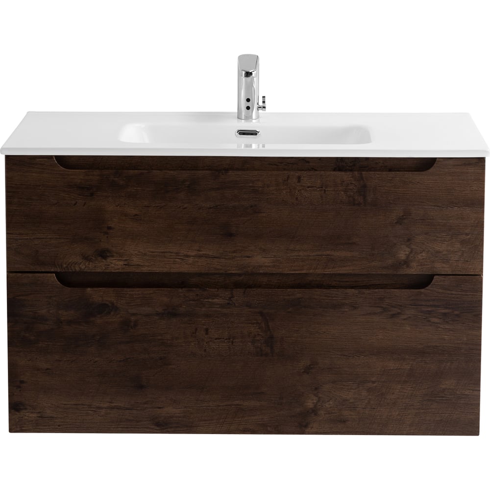 Изображение товара Подвесная база под раковину BelBagno ETNA-H60 Rovere Moro 800x455 мм