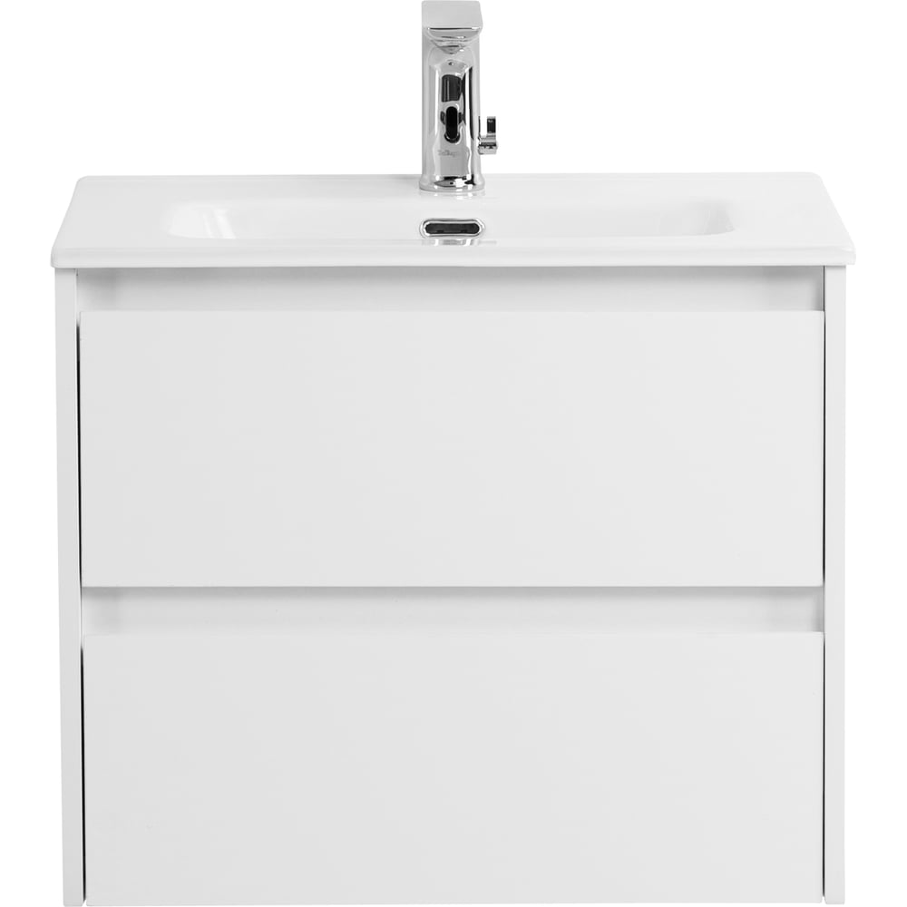 Изображение товара База под раковину BelBagno KRAFT 39 напольная с ящиками Bianco Opaco 505x390x840