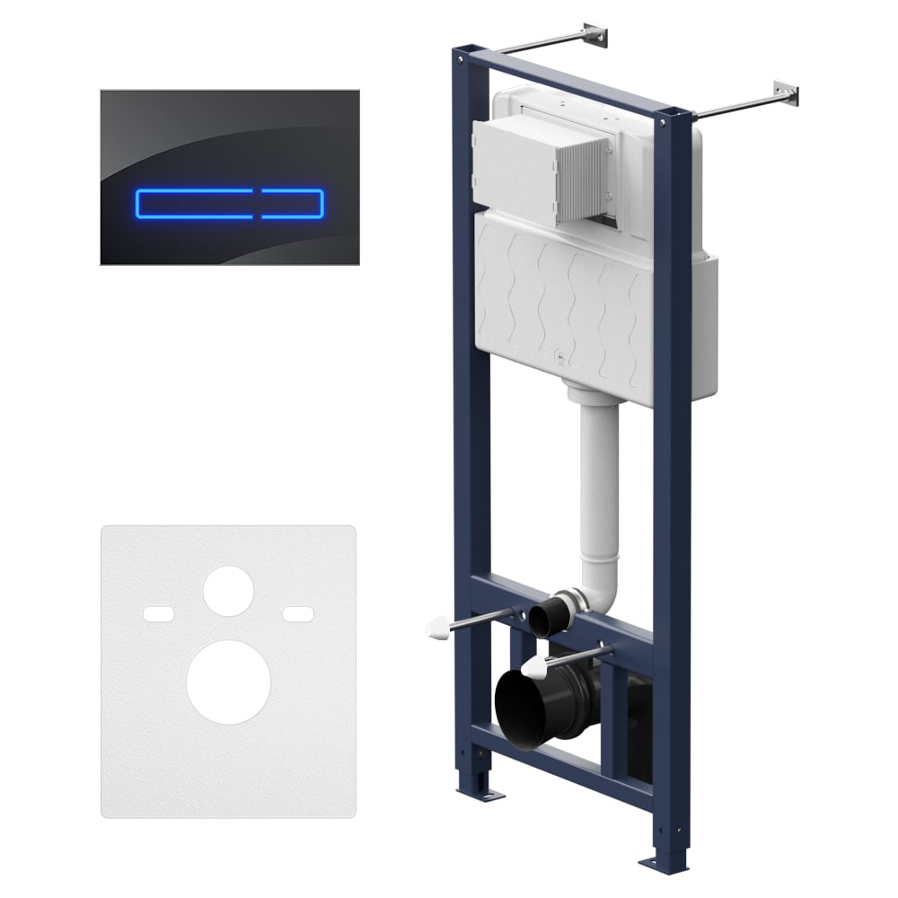 Изображение товара Инсталляция для подвесного унитаза AM.PM Pro с сенсорной клавишей