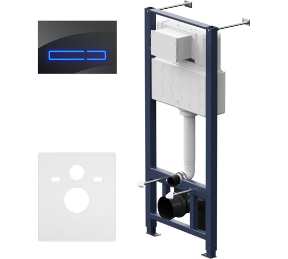 Изображение товара Инсталляция для подвесного унитаза с сенсорной бесконтактной клавишей AM.PM Pro I012704.50A38