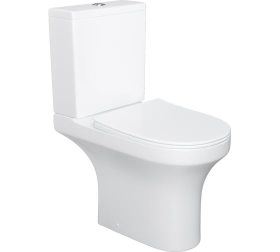 Изображение товара Унитаз-компакт Damixa Skyline безободковый, с сиденьем микролифт DX35C8600SC