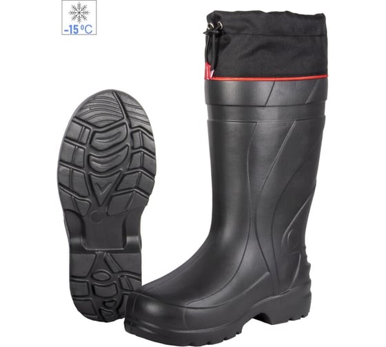 Изображение товара Зимние сапоги NORFIN STEP LIGHT с манж. черн. EVA р.40-41 14868-4041