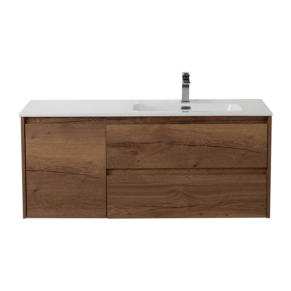 Изображение товара База под раковину BelBagno KRAFT с двумя ящиками и дверцей