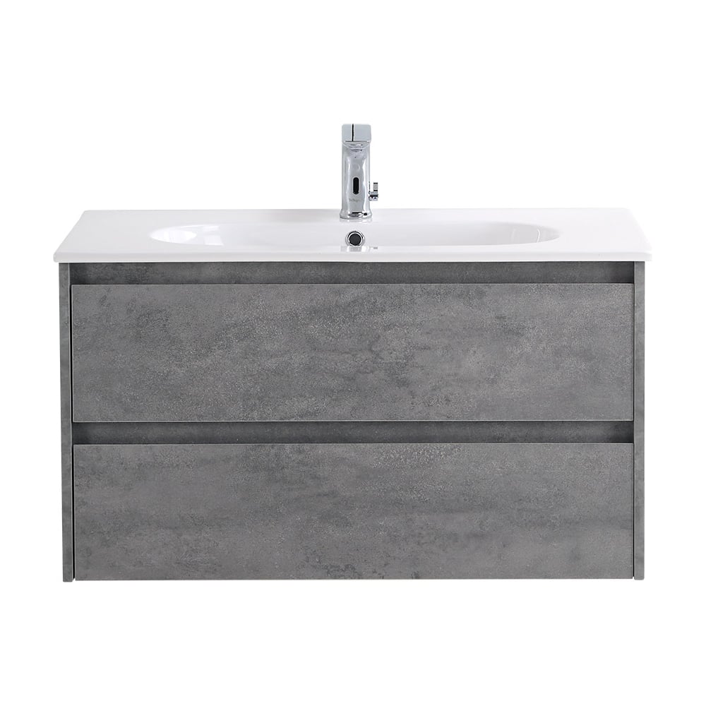 Изображение товара База под раковину BelBagno KRAFT подвесная 900mm Cemento Grigio