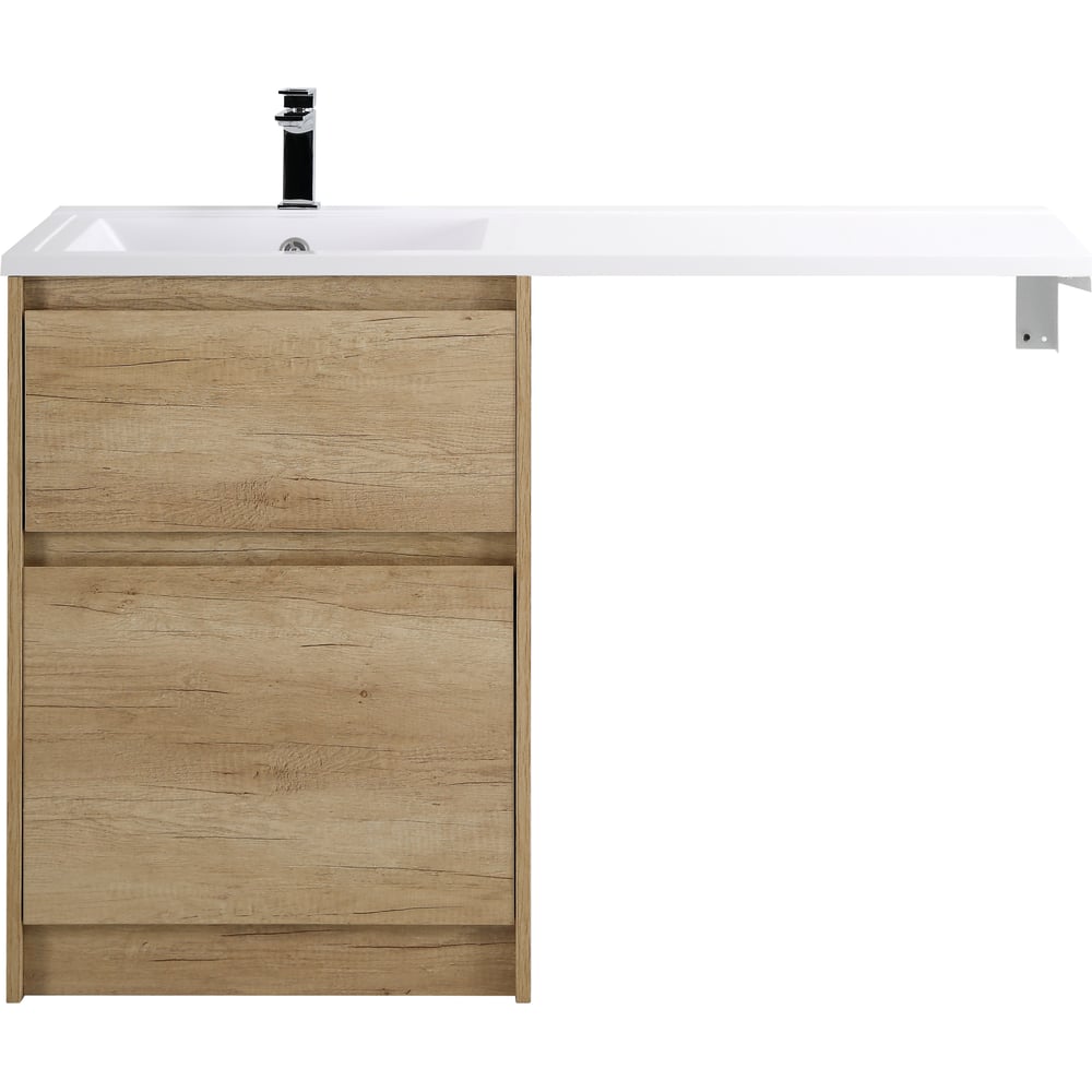 Изображение товара База под раковину BelBagno KRAFT-LVD напольная с двумя ящиками Rovere Nebrasca Nature