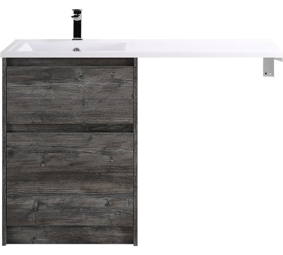 Изображение товара База под раковину BelBagno KRAFT-LVD напольная, с двумя выкатными ящиками, Pino Pasadena, 580x480x855, KRAFT-LVD-580/1200-2C-PIA-PP