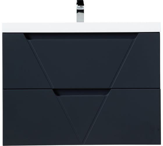 Изображение товара База под раковину BelBagno VITTORIA подвесная, с двумя выкатными ящиками, Grigio Opaco, 800x450x570, VITTORIA-800-2C-SO-GO-P