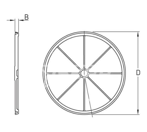 Изображение товара Крышка корпуса ISKRA ASNH532, ASNH532