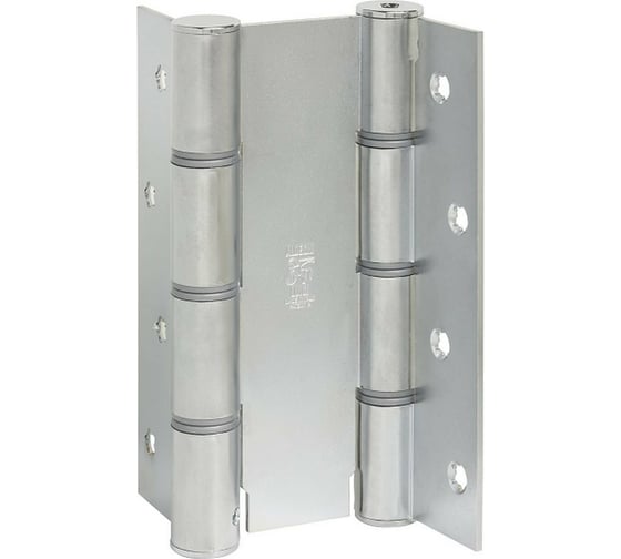 Изображение товара Барная пружинная петля двойного действия ALDEGHI LUIGI SPA 155х18х30 мм, цвет: оцинкованная сталь, к-т: 2 шт + монтажный набор 87AZ155-30